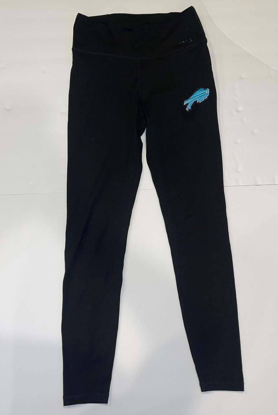 Pro Standard Buffalo Bills Womens S Black Leggings NFL Football Embroidered